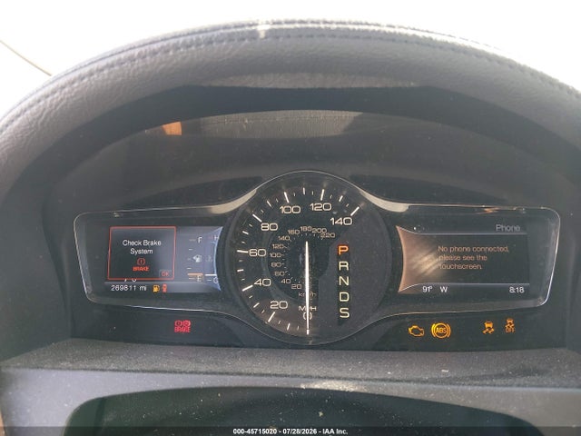 2014 Lincoln Mkx მანქანა იყიდება აუქციონზე, vin: 2LMDJ6JK6EBL17126, აუქციონის ნომერი: 45715020