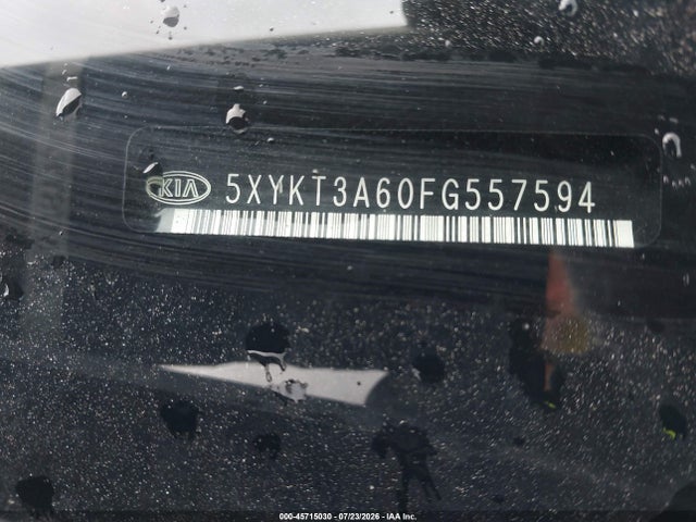 2015 Kia Sorento Lx მანქანა იყიდება აუქციონზე, vin: 5XYKT3A60FG557594, აუქციონის ნომერი: 45715030