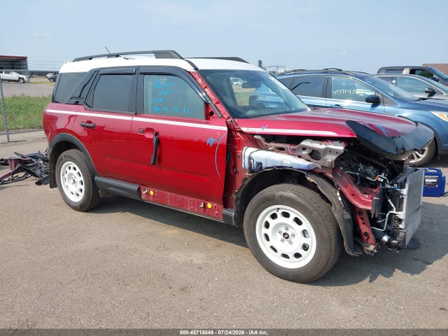 Aukcja sprzedaży 2025 Ford Bronco Sport Heritage, vin: 3FMCR9GN7SRE20166, numer aukcji: 45715048