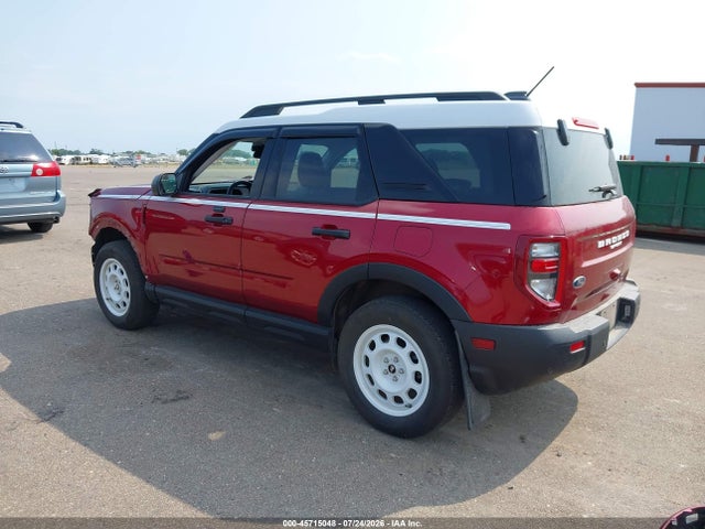 Aukcja sprzedaży 2025 Ford Bronco Sport Heritage, vin: 3FMCR9GN7SRE20166, numer aukcji: 45715048