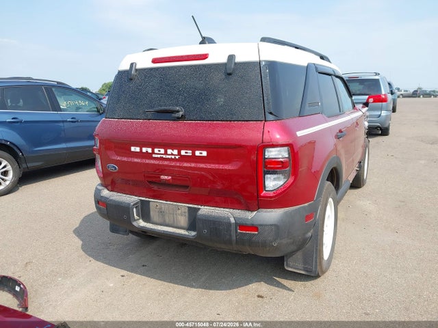 Aukcja sprzedaży 2025 Ford Bronco Sport Heritage, vin: 3FMCR9GN7SRE20166, numer aukcji: 45715048