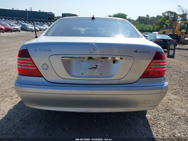 Aukcja sprzedaży 2005 Mercedes-benz S 500 4matic, vin: WDBNG84JX5A450645, numer aukcji: 45715049