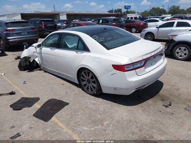 Продажа на аукционе авто 2017 Lincoln Continental Reserve, vin: 1LN6L9RP9H5628199, номер лота: 45715085