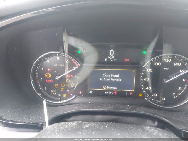 45715130 :رقم المزاد ، 1GYKNAR48NZ129283 vin ، 2022 Cadillac Xt5 Fwd Luxury مزاد بيع
