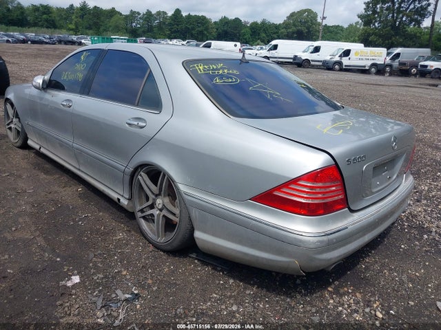 Aukcja sprzedaży 2003 Mercedes-benz S 600, vin: WDBNG76J13A334593, numer aukcji: 45715156
