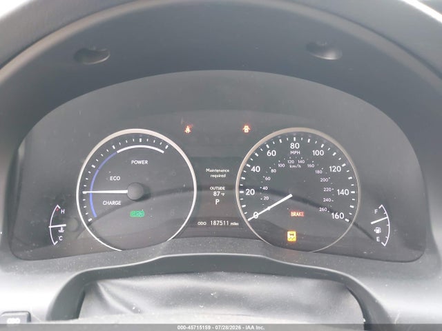 Продаж на аукціоні авто 2013 Lexus Es 300h, vin: JTHBW1GG9D2005013, номер лоту: 45715159