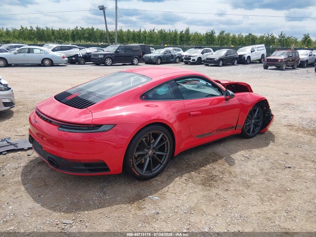2024 Porsche 911 Carrera/carrera 4/carrera T მანქანა იყიდება აუქციონზე, vin: WP0AA2A9XRS208107, აუქციონის ნომერი: 45715178