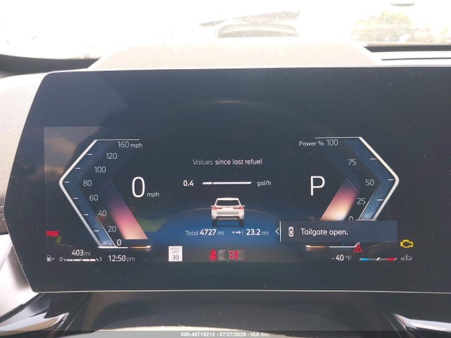 45715213 :رقم المزاد ، WBX73EF07S5298033 vin ، 2025 Bmw X1 Xdrive28i مزاد بيع