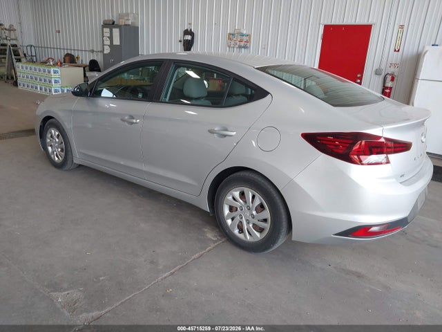 2019 Hyundai Elantra Se მანქანა იყიდება აუქციონზე, vin: 5NPD74LF5KH496634, აუქციონის ნომერი: 45715259
