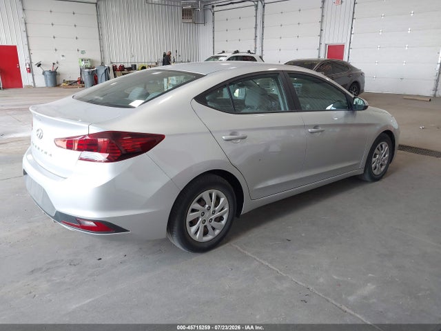 2019 Hyundai Elantra Se მანქანა იყიდება აუქციონზე, vin: 5NPD74LF5KH496634, აუქციონის ნომერი: 45715259