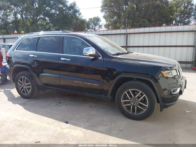 Продаж на аукціоні авто 2019 Jeep Grand Cherokee Limited 4x2, vin: 1C4RJEBG5KC556401, номер лоту: 45715322