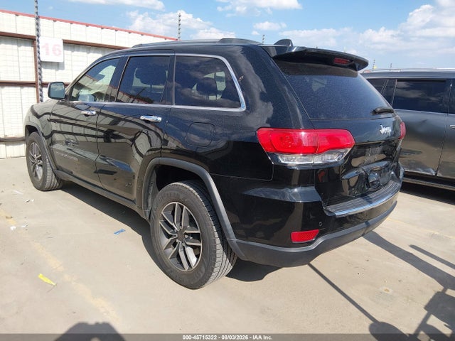 Продаж на аукціоні авто 2019 Jeep Grand Cherokee Limited 4x2, vin: 1C4RJEBG5KC556401, номер лоту: 45715322