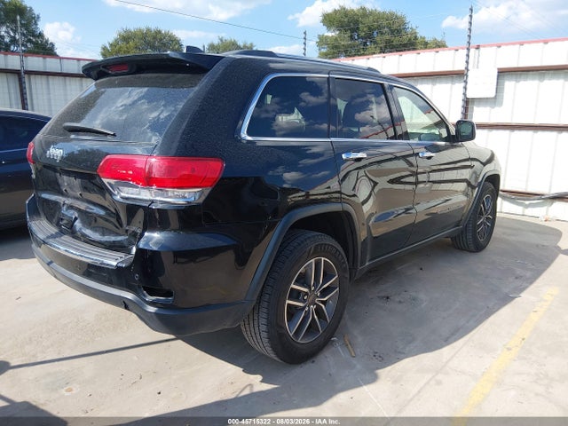 Продаж на аукціоні авто 2019 Jeep Grand Cherokee Limited 4x2, vin: 1C4RJEBG5KC556401, номер лоту: 45715322