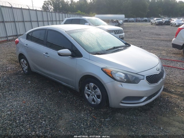 2016 Kia Forte Lx მანქანა იყიდება აუქციონზე, vin: KNAFK4A60G5492652, აუქციონის ნომერი: 45715335