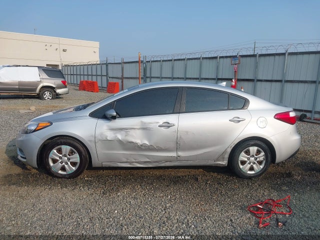 2016 Kia Forte Lx მანქანა იყიდება აუქციონზე, vin: KNAFK4A60G5492652, აუქციონის ნომერი: 45715335