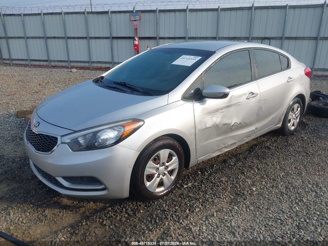 2016 Kia Forte Lx მანქანა იყიდება აუქციონზე, vin: KNAFK4A60G5492652, აუქციონის ნომერი: 45715335
