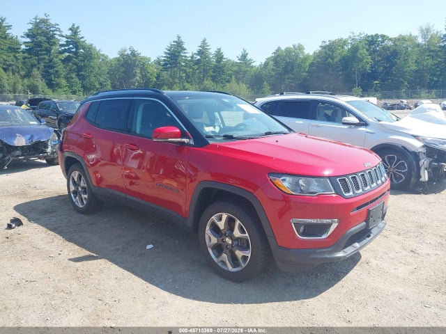45715369 :رقم المزاد ، 3C4NJDCB8JT112010 vin ، 2018 Jeep Compass Limited 4x4 مزاد بيع