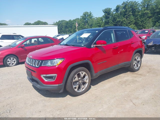 45715369 :رقم المزاد ، 3C4NJDCB8JT112010 vin ، 2018 Jeep Compass Limited 4x4 مزاد بيع