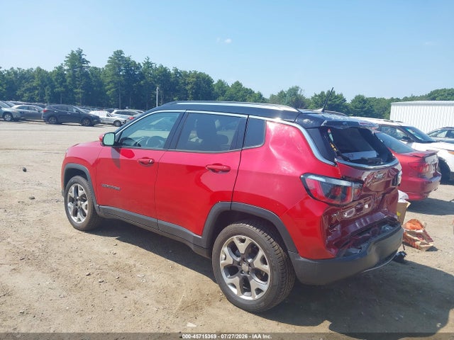 45715369 :رقم المزاد ، 3C4NJDCB8JT112010 vin ، 2018 Jeep Compass Limited 4x4 مزاد بيع