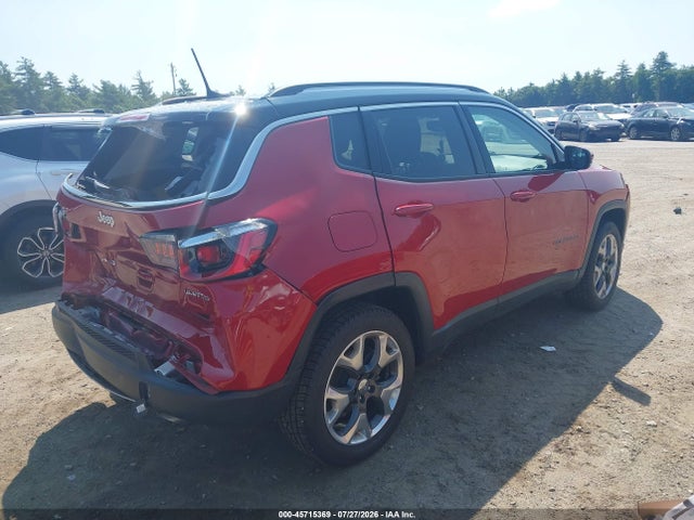 45715369 :رقم المزاد ، 3C4NJDCB8JT112010 vin ، 2018 Jeep Compass Limited 4x4 مزاد بيع