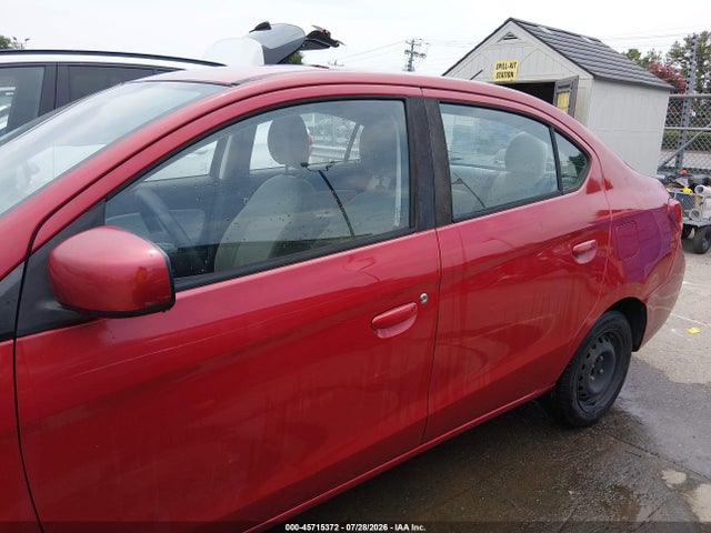 2018 Mitsubishi Mirage G4 Es მანქანა იყიდება აუქციონზე, vin: ML32F3FJ7JHF13280, აუქციონის ნომერი: 45715372