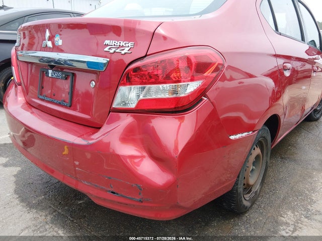 2018 Mitsubishi Mirage G4 Es მანქანა იყიდება აუქციონზე, vin: ML32F3FJ7JHF13280, აუქციონის ნომერი: 45715372
