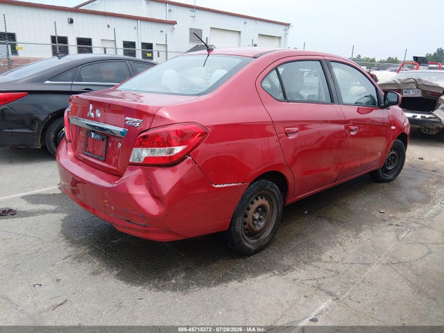 2018 Mitsubishi Mirage G4 Es მანქანა იყიდება აუქციონზე, vin: ML32F3FJ7JHF13280, აუქციონის ნომერი: 45715372