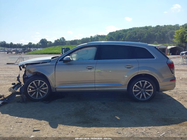 2017 Audi Q7 3.0t Premium მანქანა იყიდება აუქციონზე, vin: WA1LAAF76HD011491, აუქციონის ნომერი: 45715416