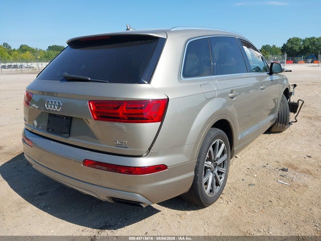 2017 Audi Q7 3.0t Premium მანქანა იყიდება აუქციონზე, vin: WA1LAAF76HD011491, აუქციონის ნომერი: 45715416