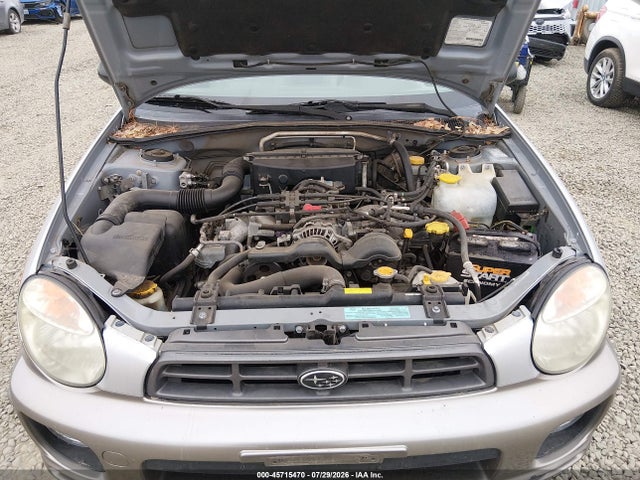 Продаж на аукціоні авто 2002 Subaru Impreza Outback Sport, vin: JF1GG68522H827652, номер лоту: 45715470