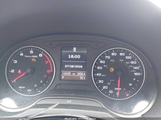 45715510 :رقم المزاد ، WAUB8GFF7G1006370 vin ، 2016 Audi A3 2.0t Premium مزاد بيع