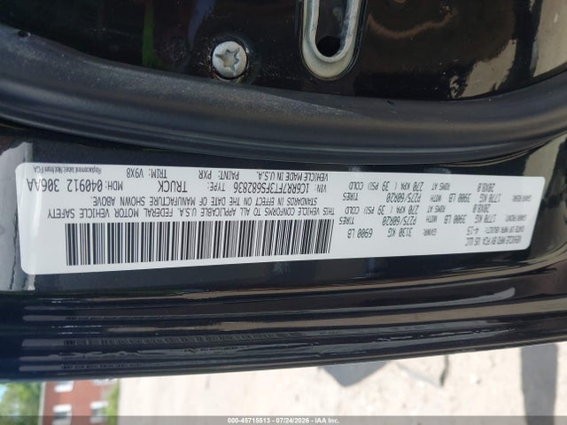 45715513 :رقم المزاد ، 1C6RR7FT3FS682836 vin ، 2015 Ram 1500 Express مزاد بيع