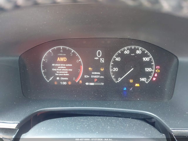 45715588 :رقم المزاد ، 7FARS4H70SE014466 vin ، 2025 Honda Cr-v Ex-l Awd مزاد بيع