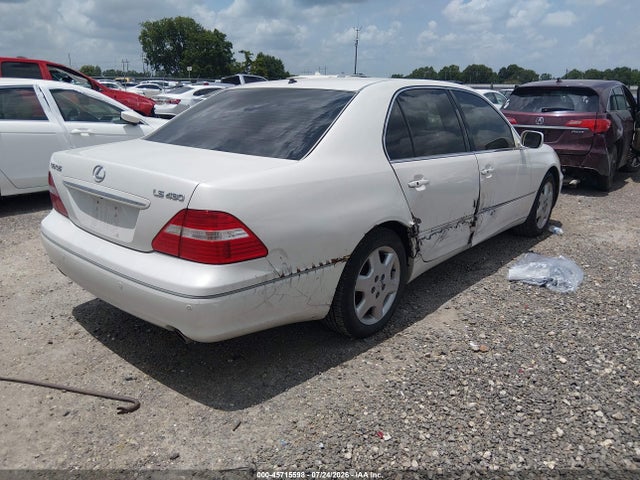 2004 Lexus Ls 430 მანქანა იყიდება აუქციონზე, vin: JTHBN36FX40142349, აუქციონის ნომერი: 45715598