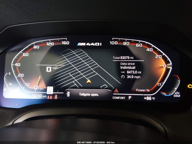 45715609 :رقم المزاد ، WBA13AR08MCH02219 vin ، 2021 Bmw M440i Xdrive مزاد بيع