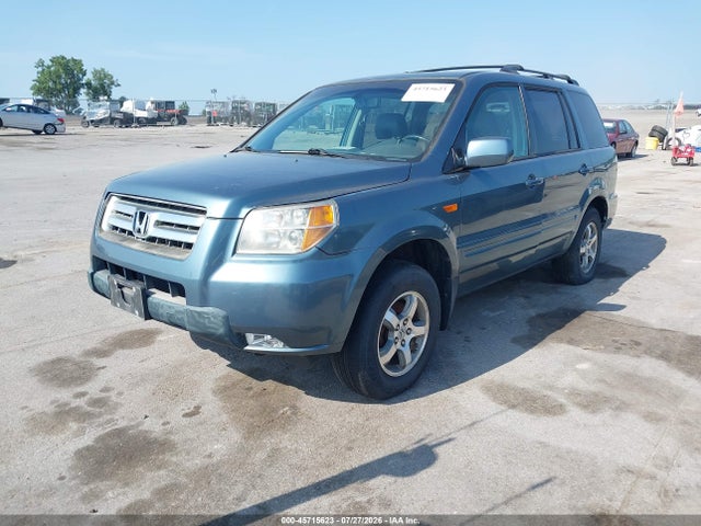 2006 Honda Pilot Ex-l მანქანა იყიდება აუქციონზე, vin: 5FNYF18646B016017, აუქციონის ნომერი: 45715623