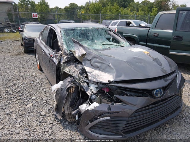 Продаж на аукціоні авто 2022 Toyota Camry Le Hybrid, vin: 4T1C31AK0NU593767, номер лоту: 45715705