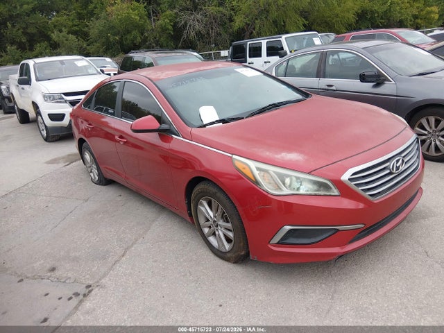 2017 Hyundai Sonata მანქანა იყიდება აუქციონზე, vin: 5NPE24AF6HH533480, აუქციონის ნომერი: 45715723