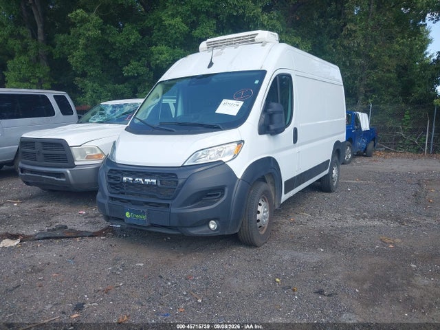 2023 Ram Promaster 2500 High Roof 136 Wb მანქანა იყიდება აუქციონზე, vin: 3C6LRVCG3PE545479, აუქციონის ნომერი: 45715739