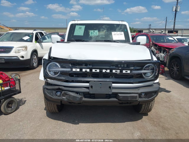 Aukcja sprzedaży 2026 Ford Bronco Outer Banks, vin: 1FMDE8BH5TLA80740, numer aukcji: 45715789