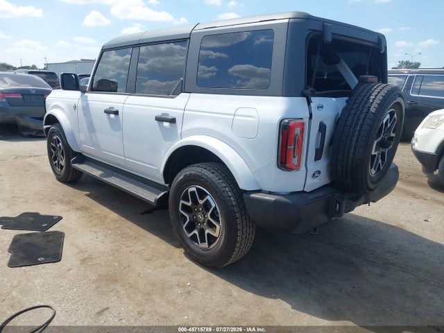 Aukcja sprzedaży 2026 Ford Bronco Outer Banks, vin: 1FMDE8BH5TLA80740, numer aukcji: 45715789