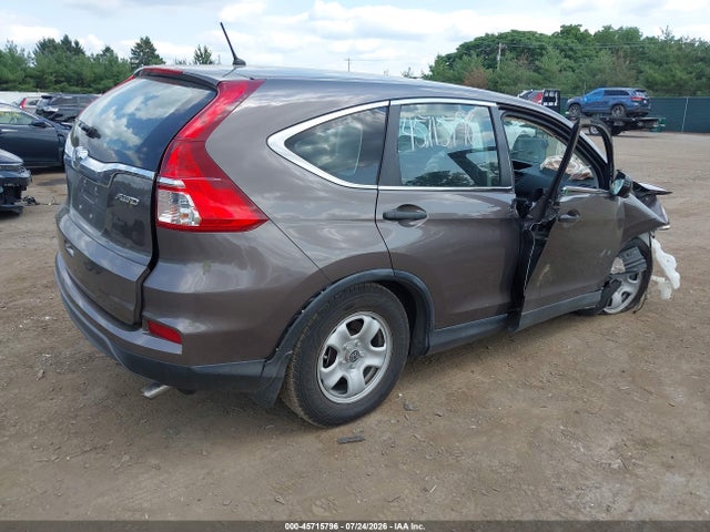 45715796 :رقم المزاد ، 2HKRM4H39FH699318 vin ، 2015 Honda Cr-v Lx مزاد بيع