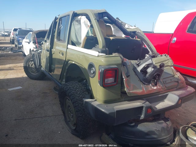 Aukcja sprzedaży 2026 Jeep Wrangler Willys '41, vin: 1C4PJXDG5TW242361, numer aukcji: 45715822