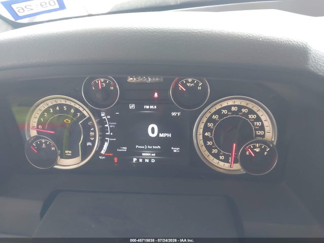 2015 Ram 1500 Lone Star მანქანა იყიდება აუქციონზე, vin: 1C6RR7LT2FS694545, აუქციონის ნომერი: 45715838
