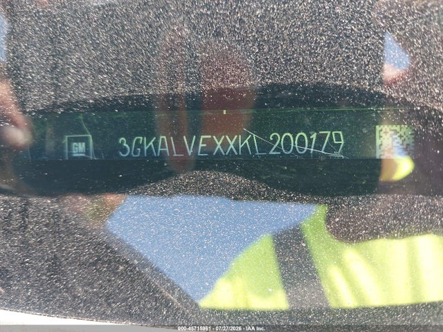 45715961 :رقم المزاد ، 3GKALVEXXKL200179 vin ، 2019 Gmc Terrain Slt مزاد بيع