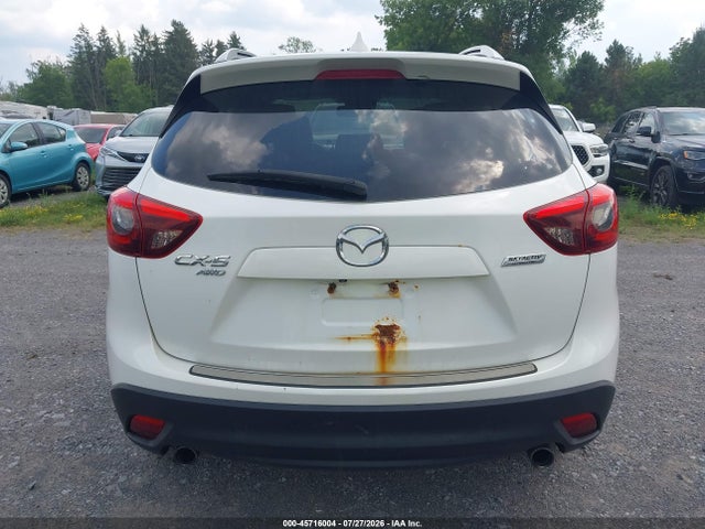 2016 Mazda Cx-5 Grand Touring მანქანა იყიდება აუქციონზე, vin: JM3KE4DY3G0625785, აუქციონის ნომერი: 45716004