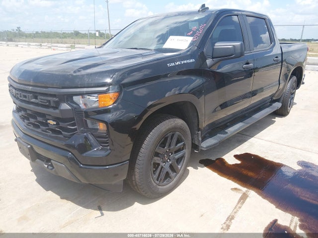 45716026 :رقم المزاد ، 1GCPABEK8SZ259965 vin ، 2025 Chevrolet Silverado 1500 2wd  Short Bed Custom مزاد بيع