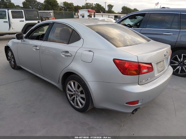 2006 Lexus Is 250 მანქანა იყიდება აუქციონზე, vin: JTHCK262562001510, აუქციონის ნომერი: 45716030