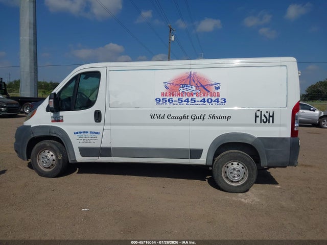 2016 Ram Promaster 1500 Low Roof მანქანა იყიდება აუქციონზე, vin: 3C6TRVAG4GE106603, აუქციონის ნომერი: 45716054