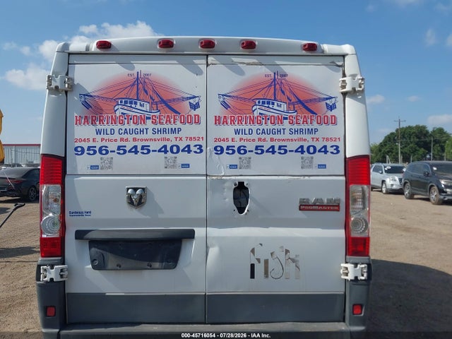 2016 Ram Promaster 1500 Low Roof მანქანა იყიდება აუქციონზე, vin: 3C6TRVAG4GE106603, აუქციონის ნომერი: 45716054